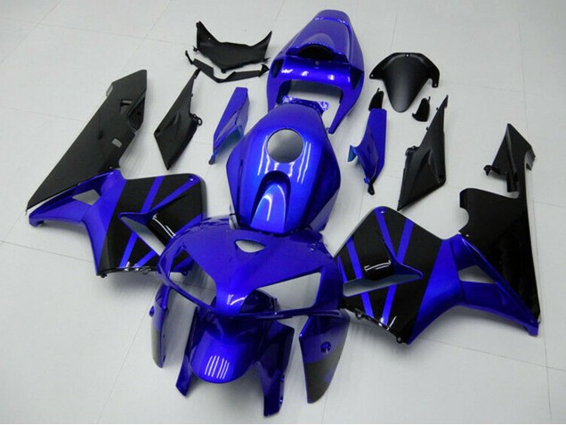 Carena Moto Honda CBR600RR 2005-2006 - Blu Nero