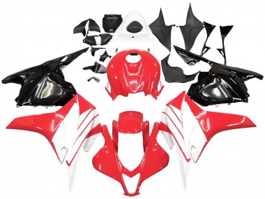 Kit Carena Moto Honda CBR600RR 2009-2012 - Bianco Rosso Nero Lucido Sconto