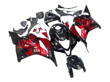 Carena Moto Honda CBR600RR 2009-2012 - Rosso Nero Lucido Sconto