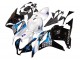Kit Carena Moto Completo Honda CBR600RR 2009-2012 - Bianco Blu Nero Lucido