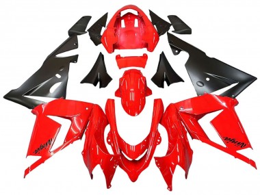 Carena Moto Kawasaki ZX10R 2004-2005 - Rosso Nero Ninja Sconto