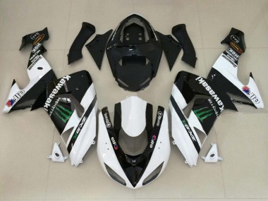 Carena Moto Kawasaki ZX10R 2004-2005 - Verde Rosso Nero Sconto