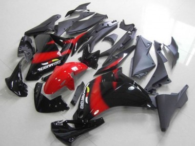 Carena Moto Honda CBR250RR 2011-2015 - Nero Lucido Rosso Sconto