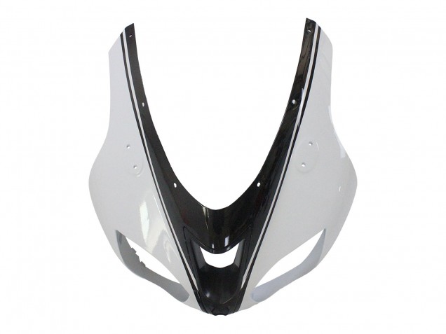 Carena Moto Kawasaki ZX6R 2007-2008 - Bianco Nero
