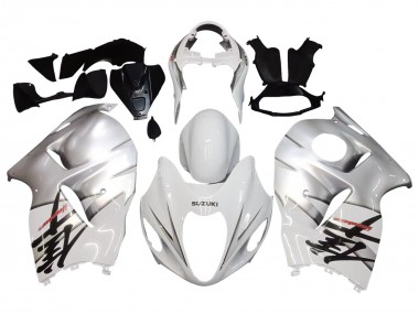 Carena Moto Suzuki GSXR 1300 Hayabusa 1996-2007 - Bianco Argento Hayabusa Sconto