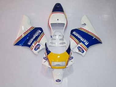 Carena Moto Honda NSR250R MC28 P4 1994-1996 - Bianco Blu Giallo Oro Rothmans Sconto