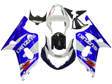 Carena Moto Suzuki GSXR 600 / GSXR 750 2001-2003 - Bianco Blu Nero Lucido Rosso Sconto