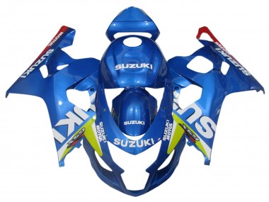 Carena Moto Suzuki GSXR 600 / GSXR 750 2004-2005 - Blu Verde Rosso Motul Sconto
