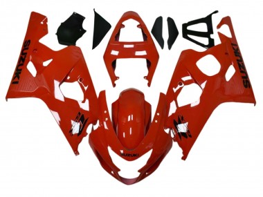 Carena Moto Suzuki GSXR 600 / GSXR 750 2004-2005 - Rosso Nero Sconto