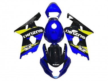 Carena Moto Suzuki GSXR 600 / GSXR 750 2004-2005 - Blu Giallo Nero Sconto