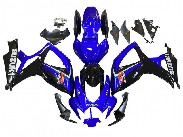 Carena Moto Suzuki GSXR 600 / GSXR 750 2006-2007 - Blu Nero Rosso