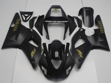 Carena Moto Yamaha YZF R1 1998-1999 - Nero Lucido Nero Opaco Oro Sconto