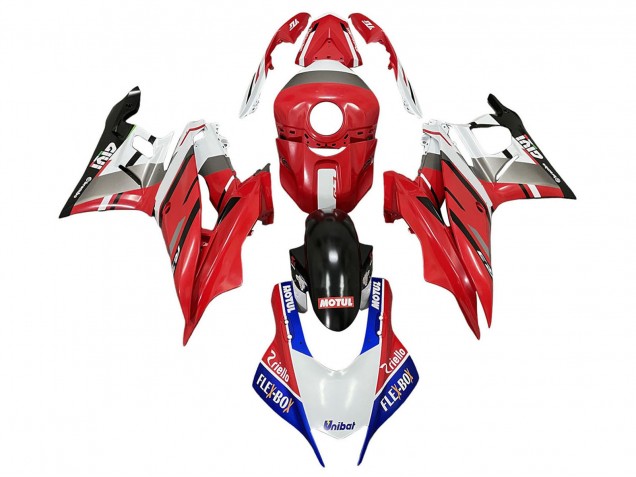 Carena Moto Yamaha YZF R3/R25 2019-2021 - Bianco Rosso Blu Nero Givi Motul