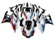 Carena Moto Yamaha YZF R3/R25 2019-2021 - Bianco Blu Rosso Nero Lucido