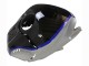 Carena Moto Yamaha YZF R3/R25 2022-2024 - Argento Blu Nero Lucido
