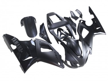 Carena Moto Yamaha YZF 1000 R1 1998-1999 - Nero Opaco Nero Lucido Sconto
