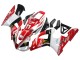 Carena Moto Yamaha YZF 1000 R1 1998-1999 - Rosso Bianco Nero Giallo Mostro Milwaukee MAXXIS 11