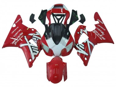 Carena Moto Yamaha YZF 1000 R1 1998-1999 - Rosso Bianco Nero Dunlop Sconto