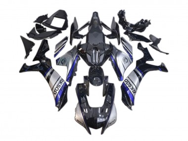 Carena Moto Yamaha YZF 1000 R1 2020-2025 - Argento Blu Nero BKSOD Sconto