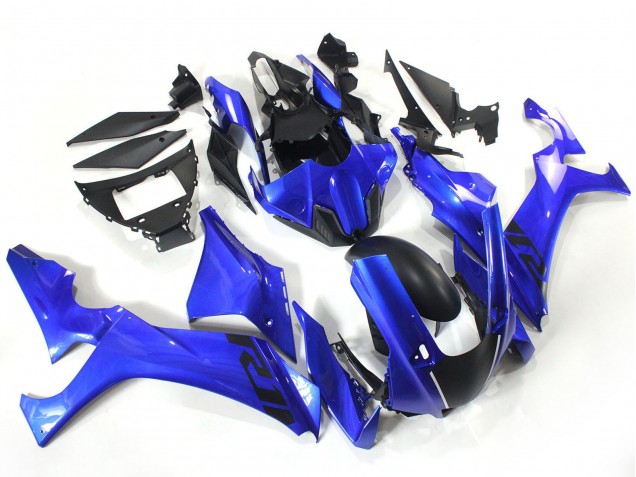 Carena Moto Yamaha YZF 1000 R1 2020-2025 - Blu Nero Opaco