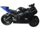 Carena Moto Yamaha YZF R6S 2006-2009 - Blu Nero Opaco