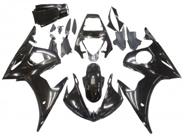 Carena Moto Yamaha YZF R6S 2006-2009 - Nero Lucido Sconto