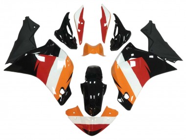 Carena Moto Honda CBR250RR 2011-2015 - Arancia Bianco Rosso Nero Lucido Sconto