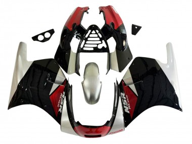 Carena Moto Honda NSR250R 1988-1989 - Argento Rosso Nero Lucido Sconto