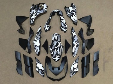 Carena Moto Kawasaki Z1000 2010-2013 - Nero Bianco Camouflage Sconto