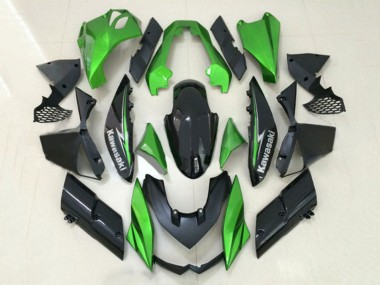 Carena Moto Kawasaki Z1000 2010-2013 - Verde Nero Lucido Sconto