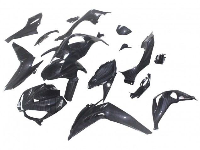 Carena Moto Kawasaki Z1000 2014-2019 - Nero Fibra di Carbonio