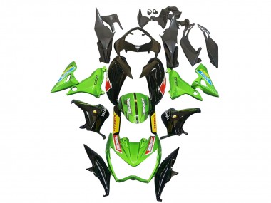 Carena Moto Kawasaki Z800 2013-2018 - Verde Nero Lucido Rosso Giallo Sconto