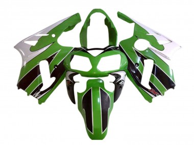 Carena Moto Kawasaki ZX12R 2002-2006 - Bianco Verde Nero Sconto