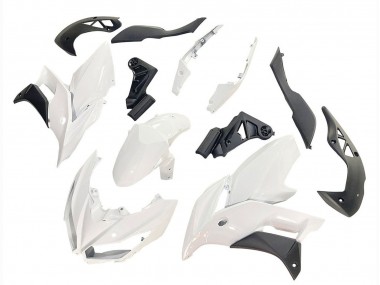 Carena Moto Kawasaki Versys 650 2015-2021 - Bianco Nero Opaco Sconto