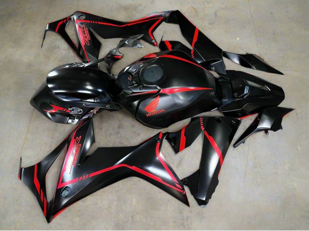 Carena Moto Honda CBR650R 2019-2020 - Nero Lucido Rosso Banda