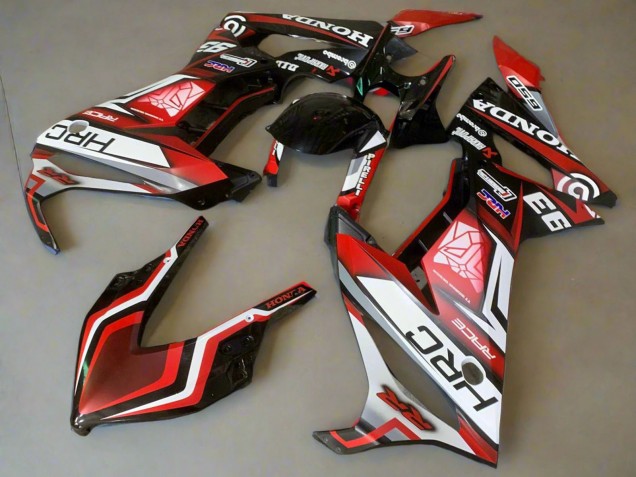 Carena Moto Honda CBR650R 2019-2020 - Bianco Rosso Nero Lucido HRC