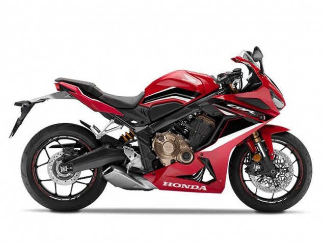 Carena Moto Honda CBR650R 2019-2020 - Rosso Bianco Nero Opaco