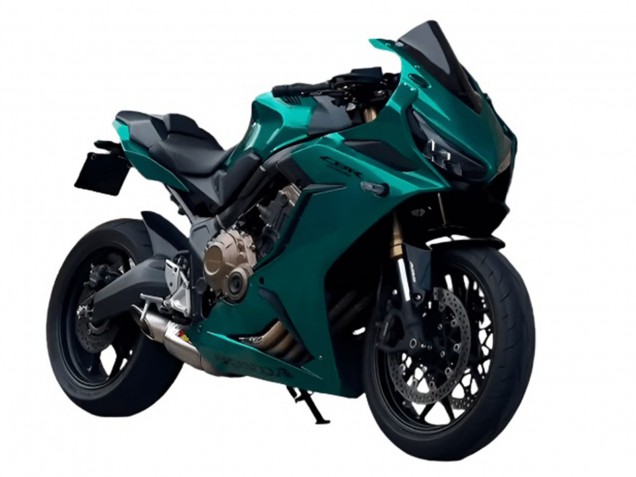 Carena Moto Honda CBR650R 2021-2023 - Verde Scuro