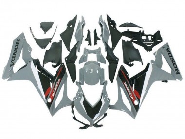 Carena Moto Honda CBR650R 2021-2023 - Nardo Grigio Nero Lucido Rosso Sconto
