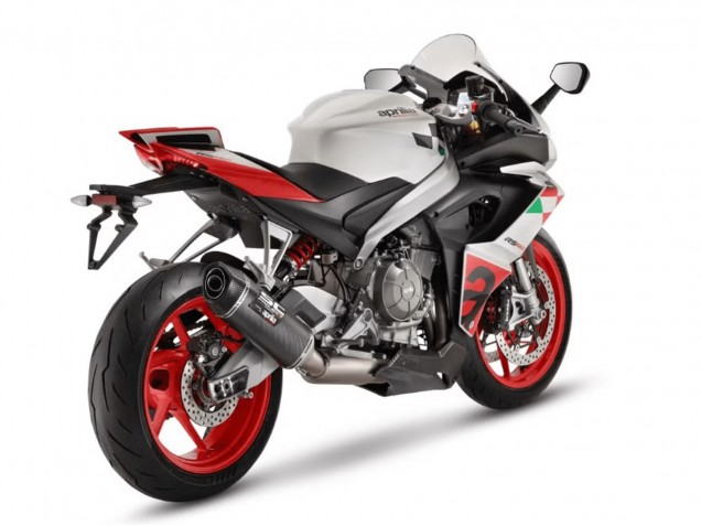 Carena Moto Aprilia RS660 2020-2024 - Bianco Rosso Nero Fibra di Carbonio Verde