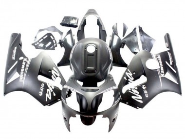 Carena Moto Kawasaki ZX12R 2000-2001 - Nero Opaco Bianco Sconto