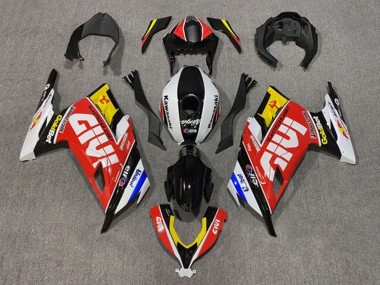 Carena Moto Kawasaki EX300 2013-2024 - Bianco Rosso Giallo Blu Nero Givi Sconto