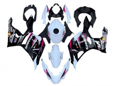 Carena Moto Kawasaki Ninja 400 2018-2024 - Bianco Rosa Nero Sconto