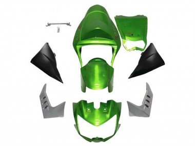 Carena Moto Kawasaki Z1000 2003-2006 - Verde Nero Opaco Sconto