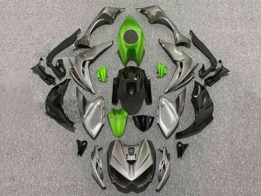 Carena Moto Kawasaki Z1000 2014-2019 - Grigio Verde Nero Sconto