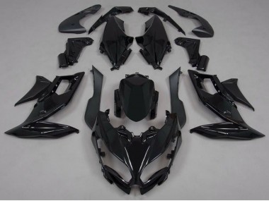 Carena Moto Kawasaki Versys 650 2015-2021 - Nero Lucido Sconto
