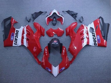 Carena Moto Ducati Panigale V4 V4S 2020-2021 - Bianco Rosso Nero Opaco Tim Sconto