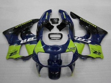 Carena Moto Honda CBR900RR 893 1994-1995 - Blu Verde Nero Lucido Sconto