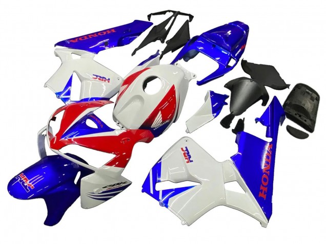 Carena Moto Honda CBR600RR 2005-2006 - Bianco Rosso Blu HRC
