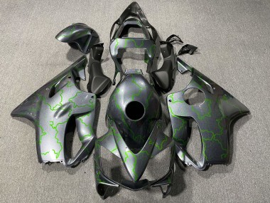 Carena Moto Honda CBR600 F4i 2001-2003 - Argento Verde Fulmine Sconto